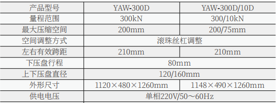 YAW-D型微機(jī)控制壓力試驗(yàn)機(jī)